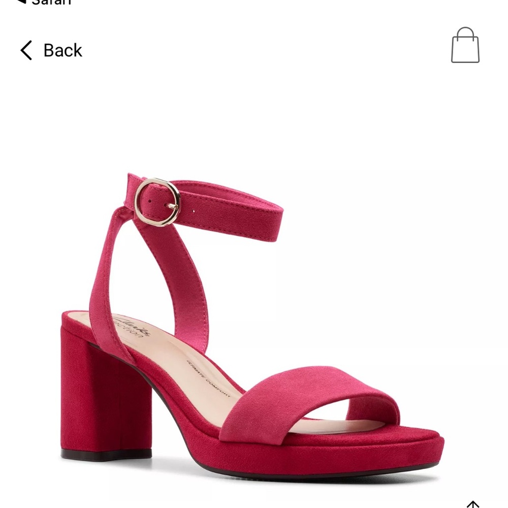 Clarks Pink Amberlyn Bay Sandal